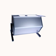 Desktop Raffle/Tombola Drum Medium (Size 2) - Silver
