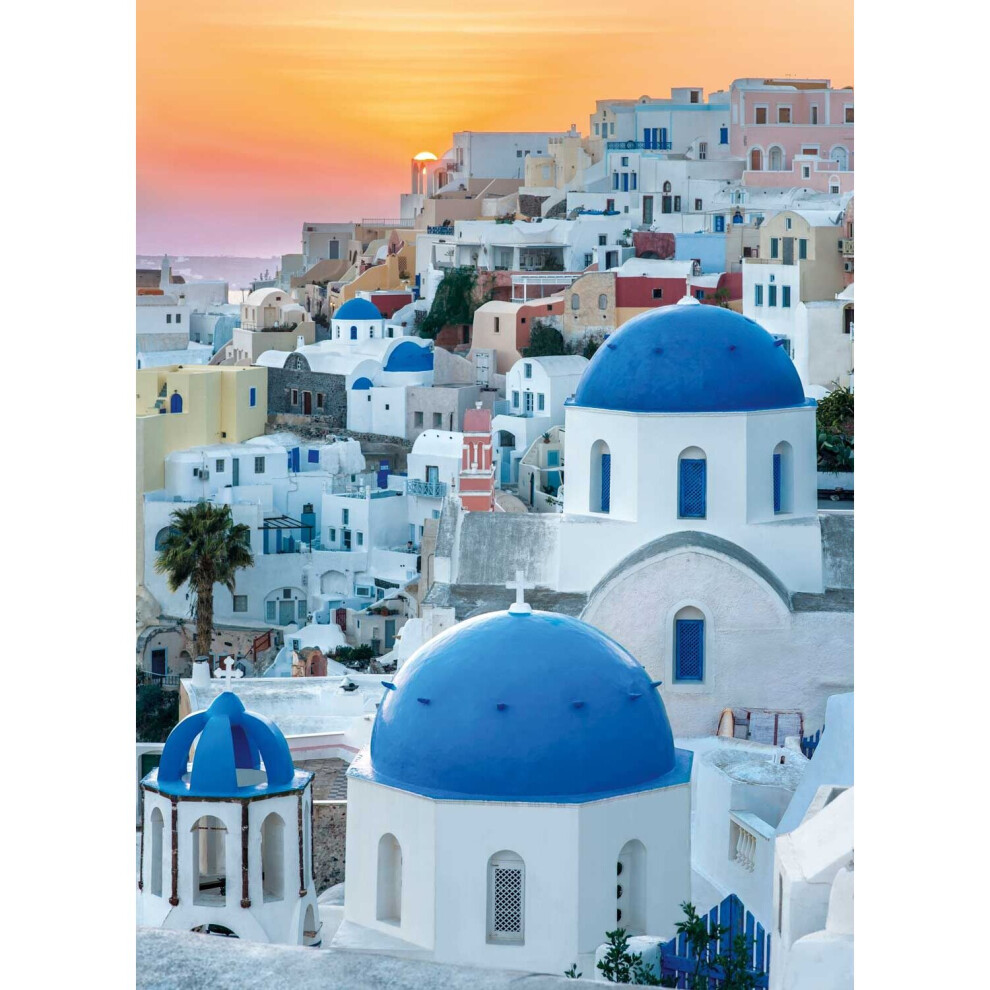 Clementoni Santorini High Quality Jigsaw Puzzle (1000 Pieces)