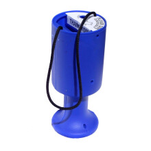 Blue 10-Pack Round Charity Money Collection Boxes with Tamperproof Seal – Handheld, Counter & Street Fundraising
