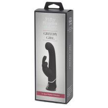 Fifty Shades Of Grey Greedy Girl Rabbit Vibrator Sex Toy