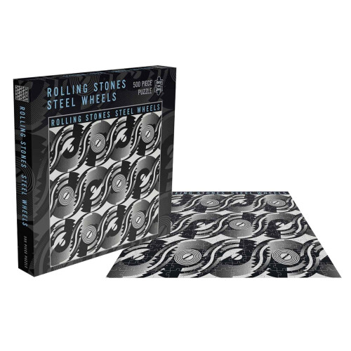 Rompecabezas de 500 Piezas de Rolling Stones Steel Wheels