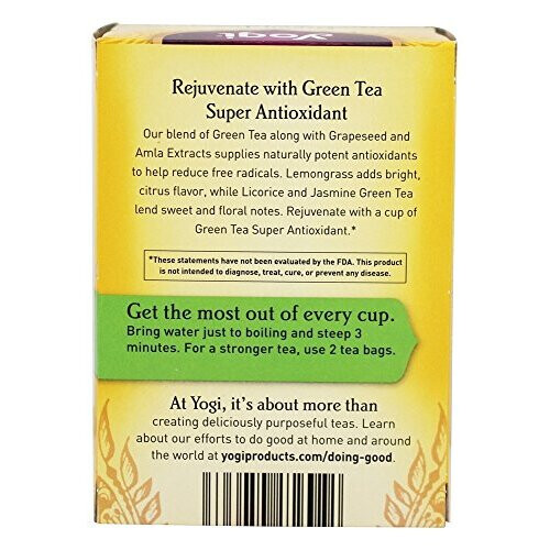 Yogi Tea, Grüner Tee Super Antioxidans, 16 Teebeutel, 1,12 oz (32 g) 2