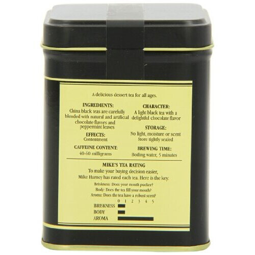 Harney & Sons Loose Leaf Black Tea, Chocolate Mint, 4 Ounce 2