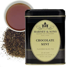 Harney & Sons, Thé Noir, Chocolat à la Menthe, 4 oz (112 g)