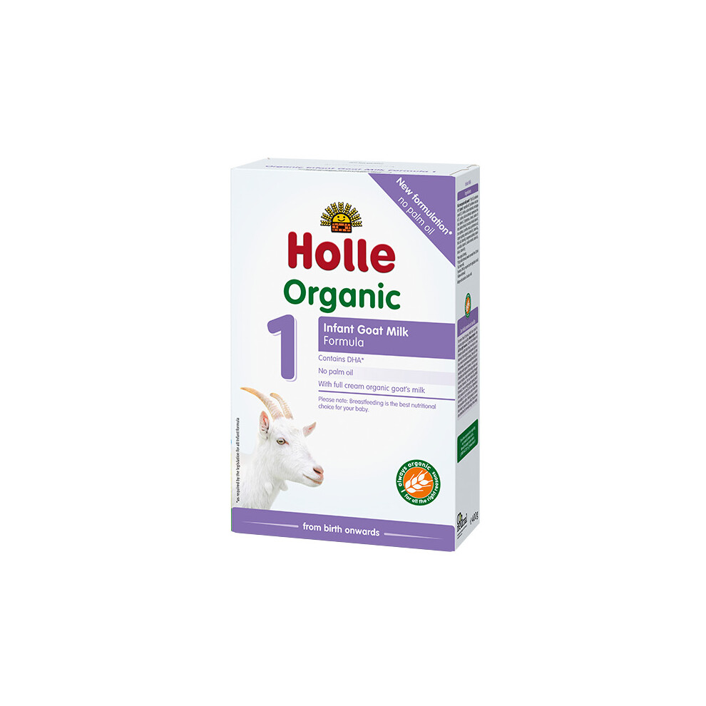 (1) Holle Organic Infant Goat Milk Formula 1 New