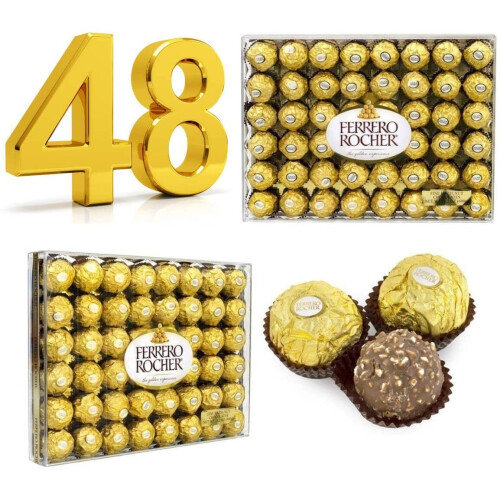 Ferrero Rocher Ferrero Rocher - Limited Edition Gift Pack - 48 pcs. 1