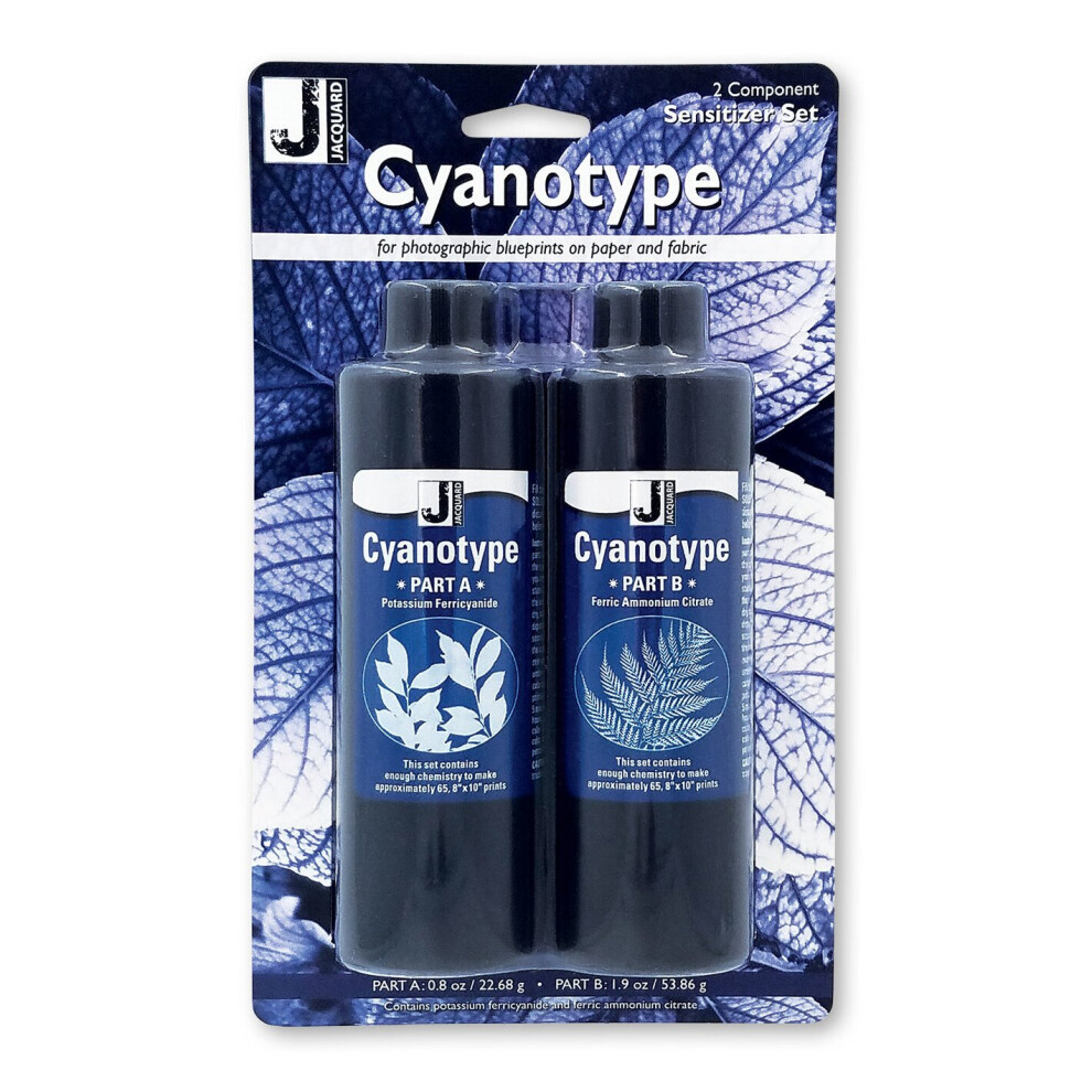 Jacquard Cyanotype Kit for Sun Print Paper  -  Make Your Own Light Sensitive Paper, Solar Prints