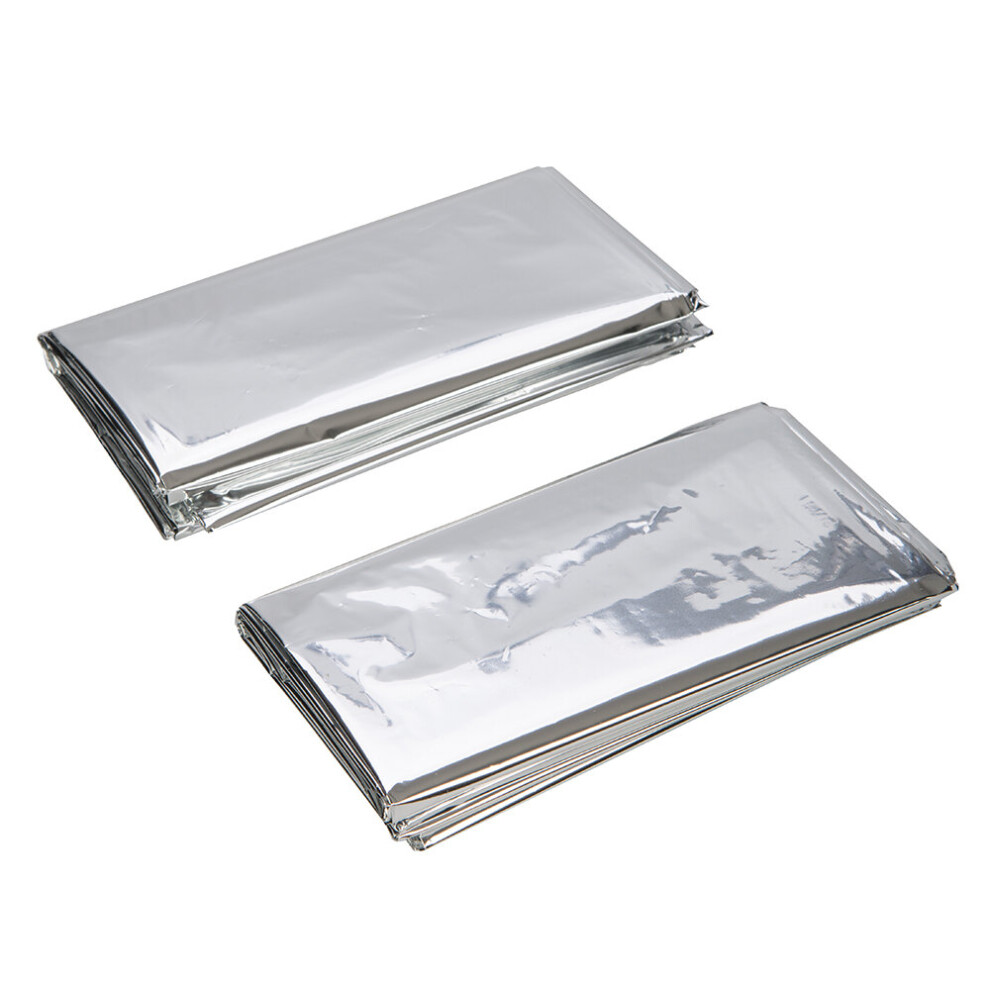 Silverline Highly Visible First Aid Survival Emergency Blanket Hi-Vis 1m x 2m ( UK )