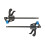 Silverline Silverline Mini Clamps 2pk 150mm ( UK ) 2