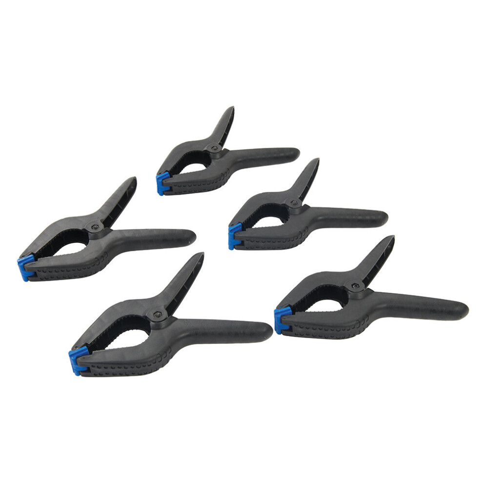 Silverline Spring Clamps 5pk 210mm Jaw ( UK )