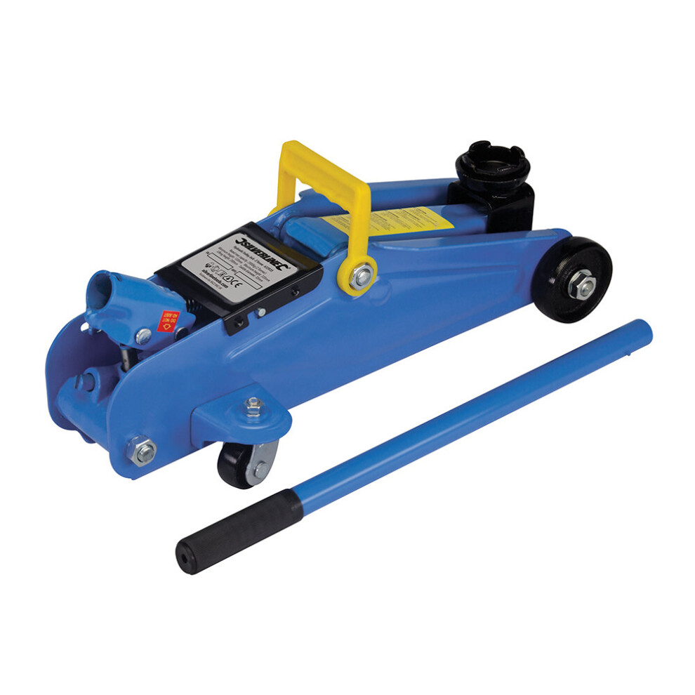 Silverline Hydraulic Trolley Jack  ( 2 Tonne ) ( UK )-image-OPC-P68YG6W-NEW