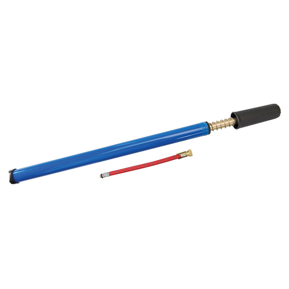 Silverline Hand Tools Bike Tyre Tube Inflator Bicycle Pump 400mm ( UK )