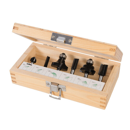 Triton Triton DIY Tools Wood Working Cutting 1/4" Router Starter Kit 6 Pieces ( UK )