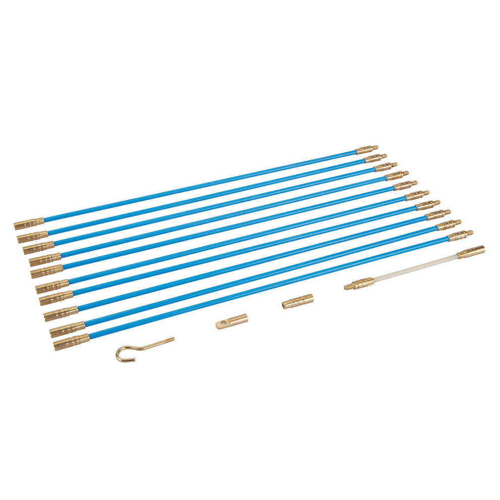 Silverline Electricians Networking Cable Access Tool Kit Set Of 13 (10x330mm) ( UK )