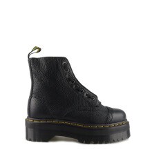 (black, EU 40) Dr Martens DM22564001 Women's Front Zip Ankle Boots