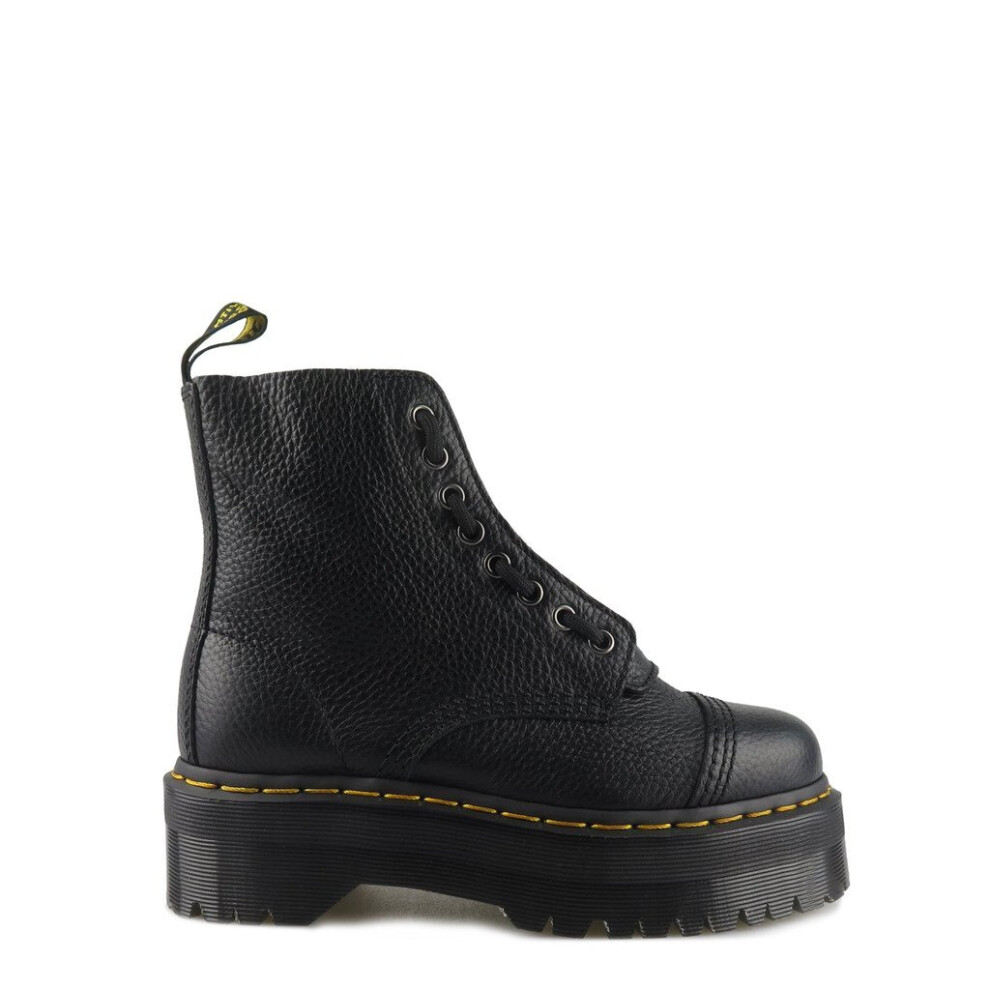 (black, EU 40) Dr Martens DM22564001 Women's Front Zip Ankle Boots