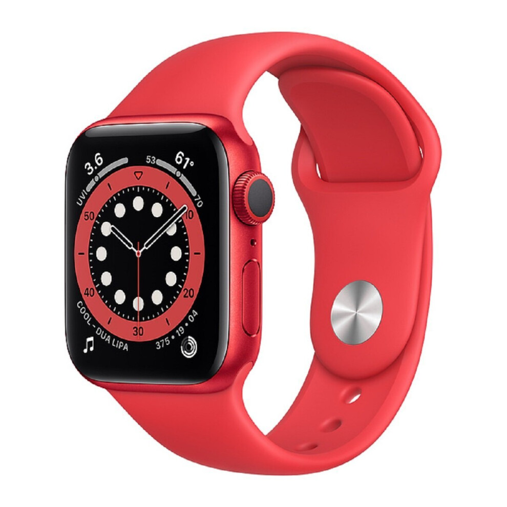 Apple Watch Series 6 GPS 40mm (PRODUCT) RED Aluminum Case with RED Sport Band