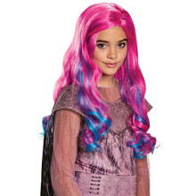 Disguise Audrey Descendants 3 Girls Polypropylene Paruka Standard pink