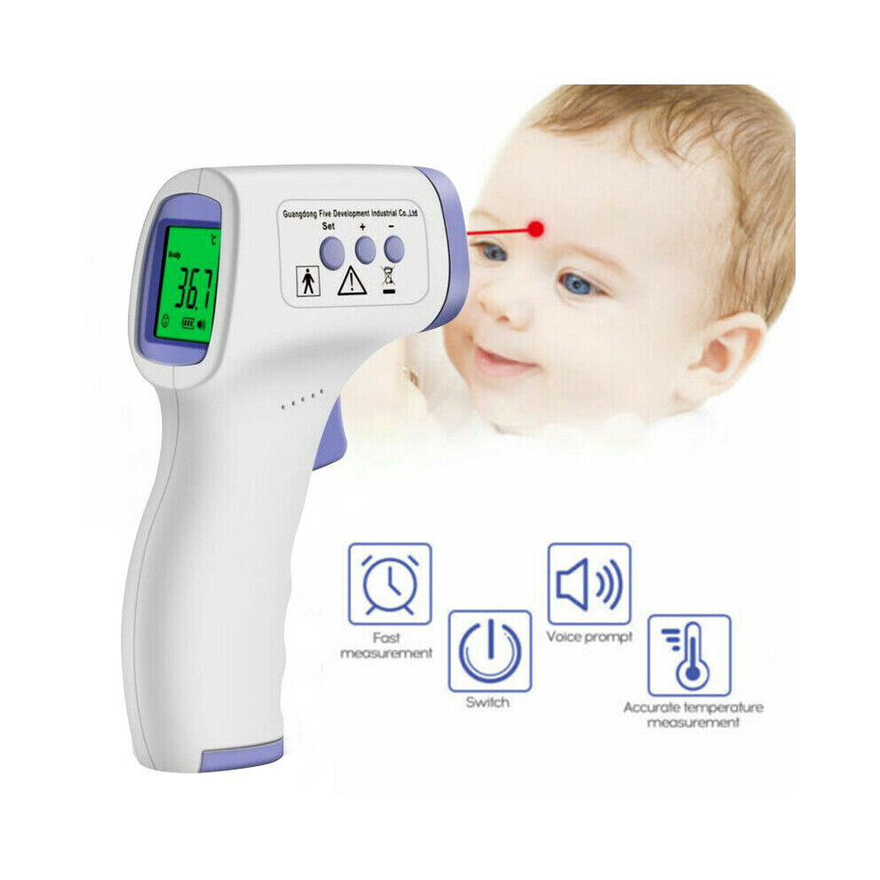 No-contact IR Infrared Digital Fever Touchless Forehead Thermometer