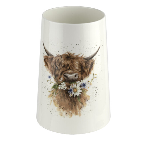 Wrendale Wrendale Designs Daisy Cow Large Vase 2