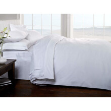 Brighton Hill Egyptian Cotton 200 TC Double Duvet Cover White - R