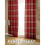 Catherine Lansfield Kelso Red 66" x 72" Curtains 1