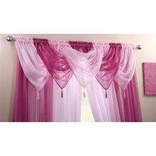 Sheer Voile Curtain With Butterfly Print – 1 Panel, 200x100cm, Rod Pocket