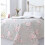 Catherine Lansfield Canterbury Bedspread - Grey - 240 x 260cm 1