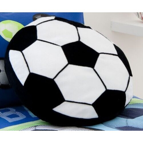 Catherine Lansfield Football Filled Cushion Kids Bedroom