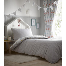Portfolio Sheep Dreams Toddler Duvet Cover Set Reversible Childrens Bedding Quilt