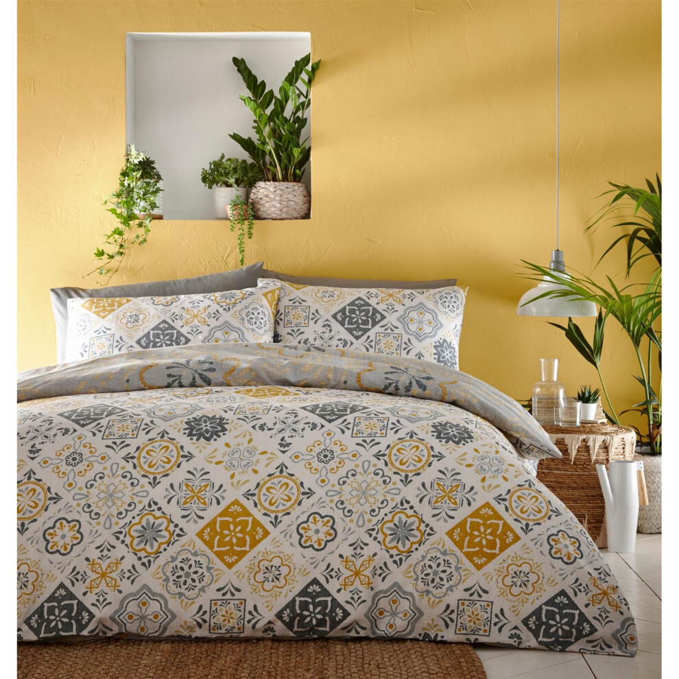 Morocco Print Duvet Cover Set