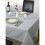 Emma Barclay Linen Silver Grey Table Cloth Plain Silver 52" x 70" 1