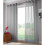 Ring Top Voile Silver 59" x 90" Drop 1