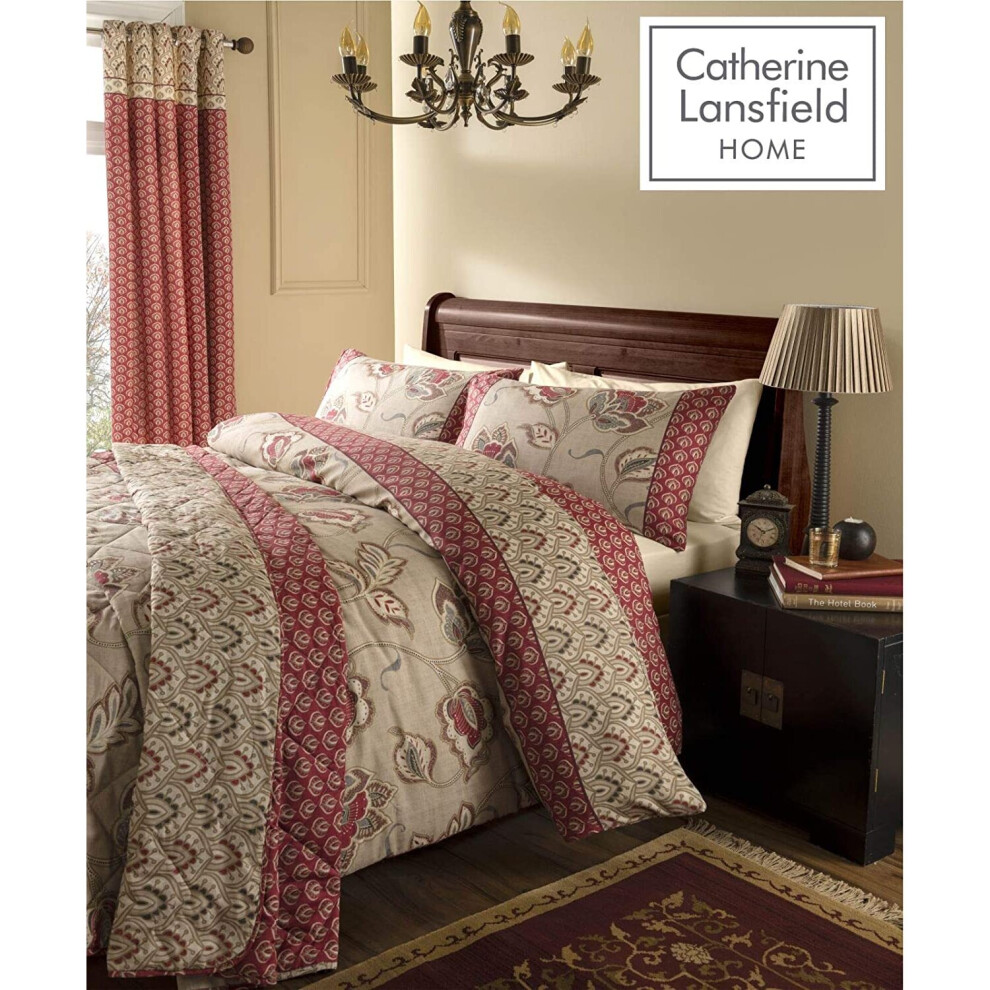 Catherine Lansfield Kashmir duvet cover set - double