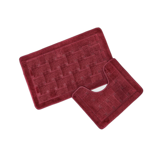 Easy Care Bath Set - Wine