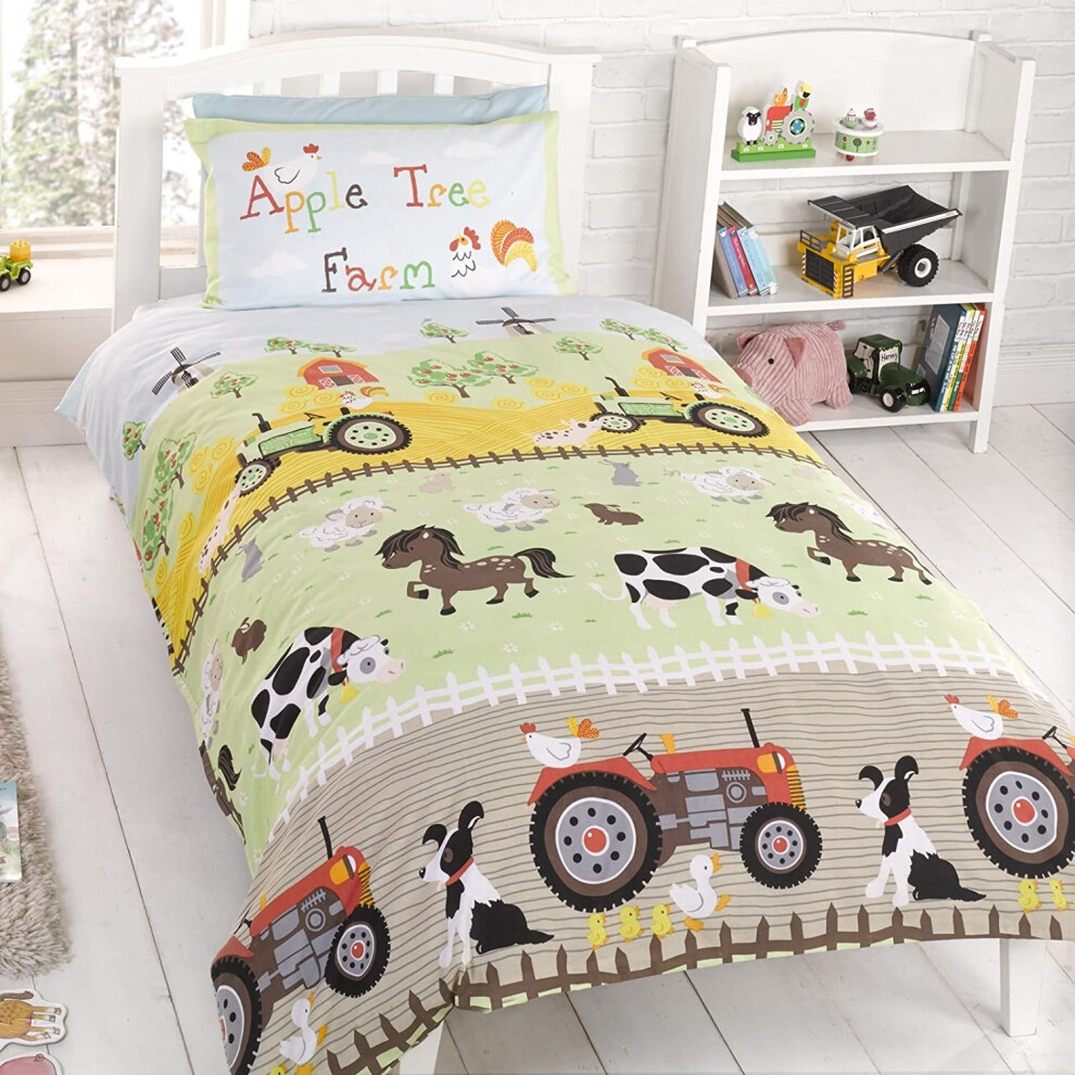 Rapport Kidz Apple Tree Farm Junior Duvet Cover Set
