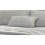 Drummond Filled Cushion Glitter Silver 32cm x 50cm 1