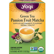 Yogi Tea - Green Tea Passion Fruit Matcha (6 Pack) - Supplies Antioxidants - 96 Tea Bags