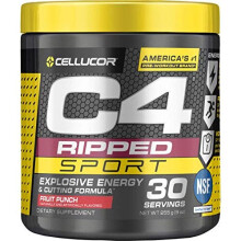 Cellucor, C4 Ripped Sport, Pré-Entraînement, Punch aux Fruits, 7.5 oz (213 g)