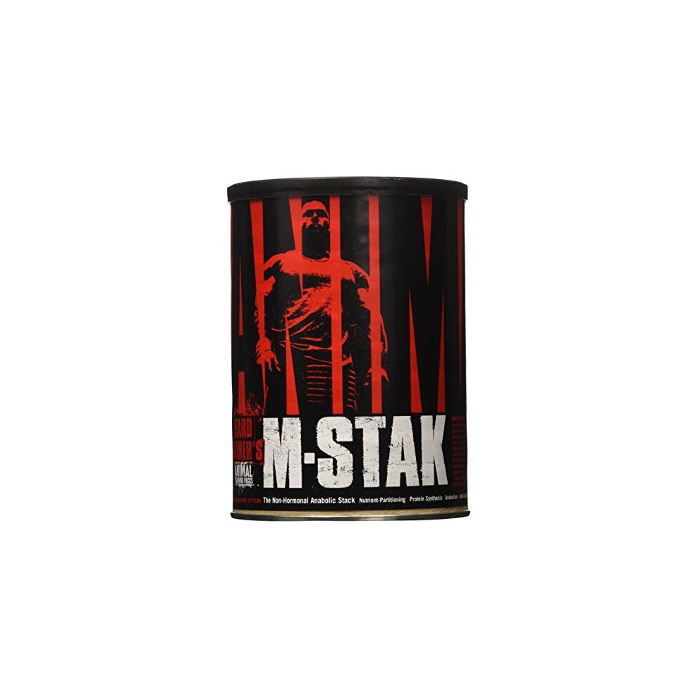 Universal Nutrition Animal M Stak - The Non-Hormonal Anabolic Stack, 21-Count