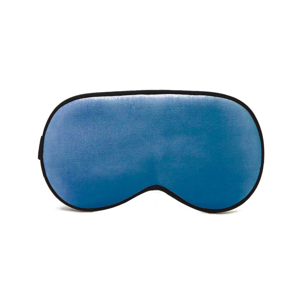 Blue (Blue) Mulberry Silk Sleep Eye Mask Blackout Sleeping Blindfold