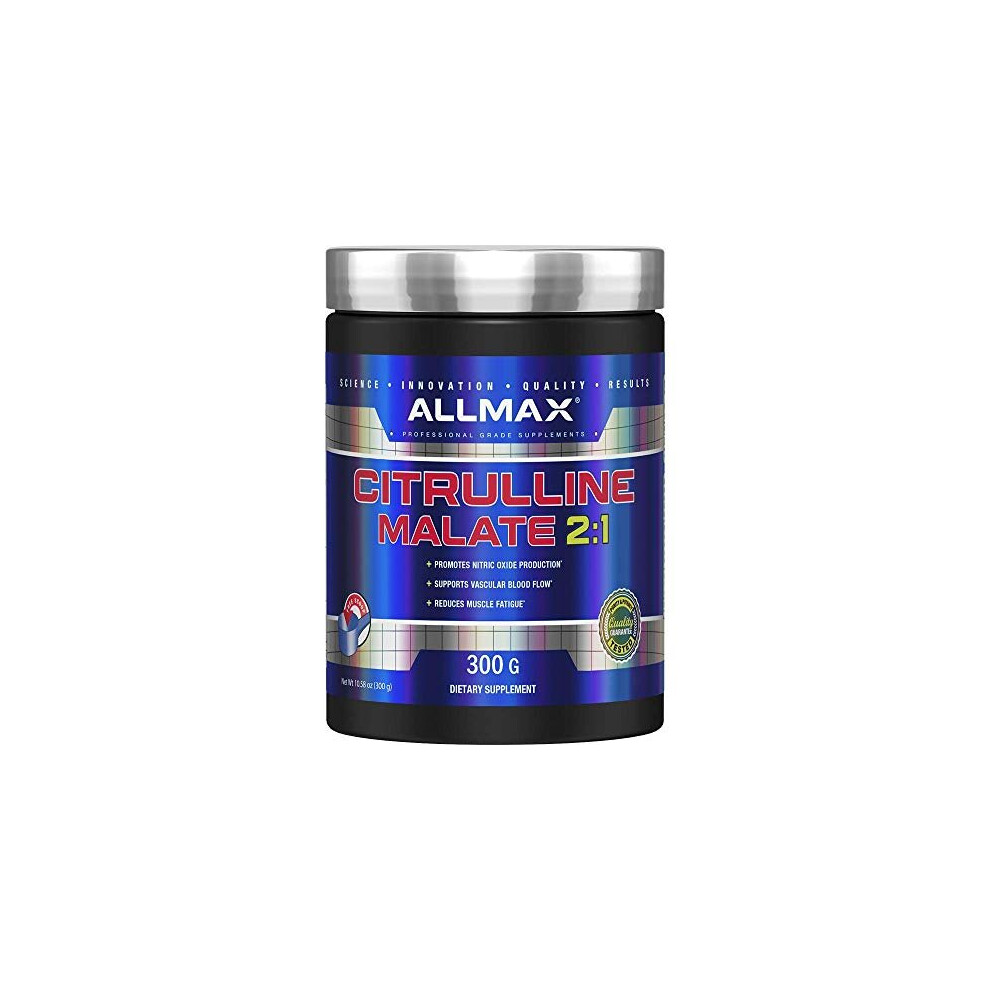 Allmax Nutrition Citrulline Malate, Unflavored, (300 G)