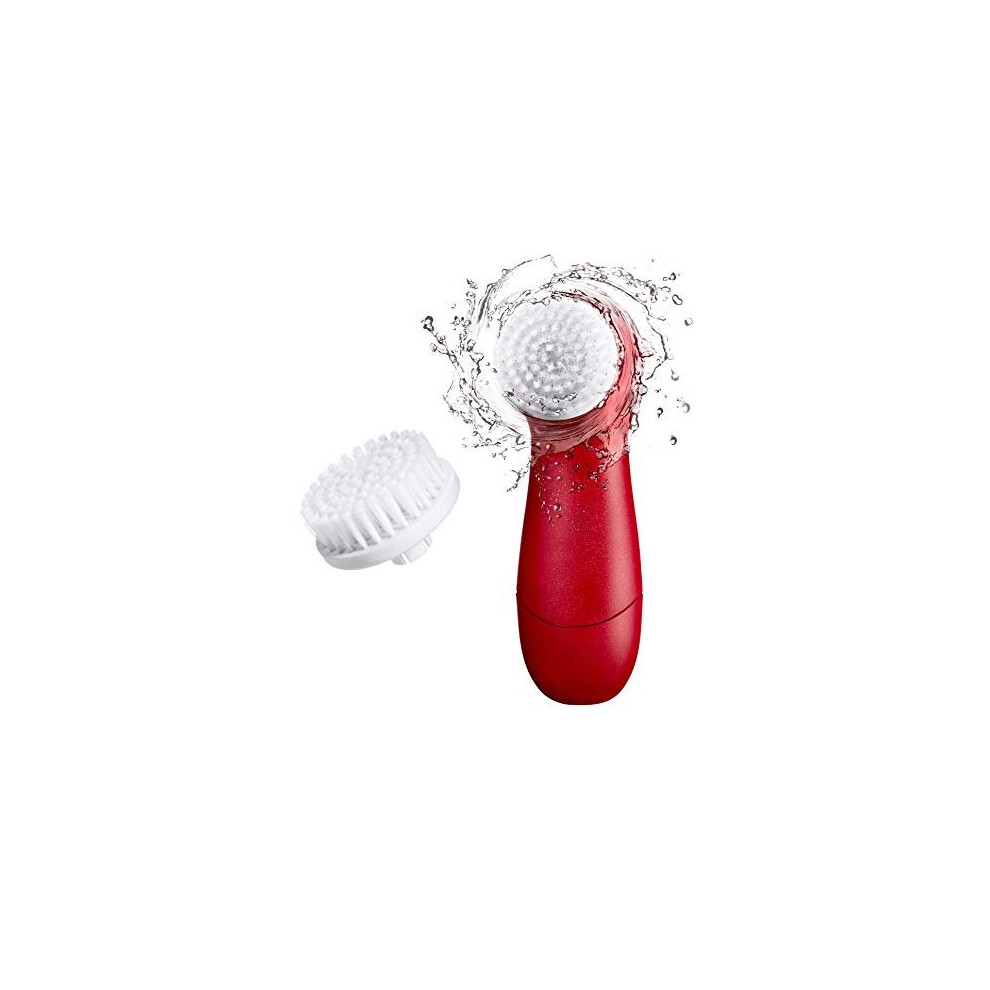 Olay Facial Cleansing Brush By Regenerist, Face Exfoliator With 2 Brush Heads
