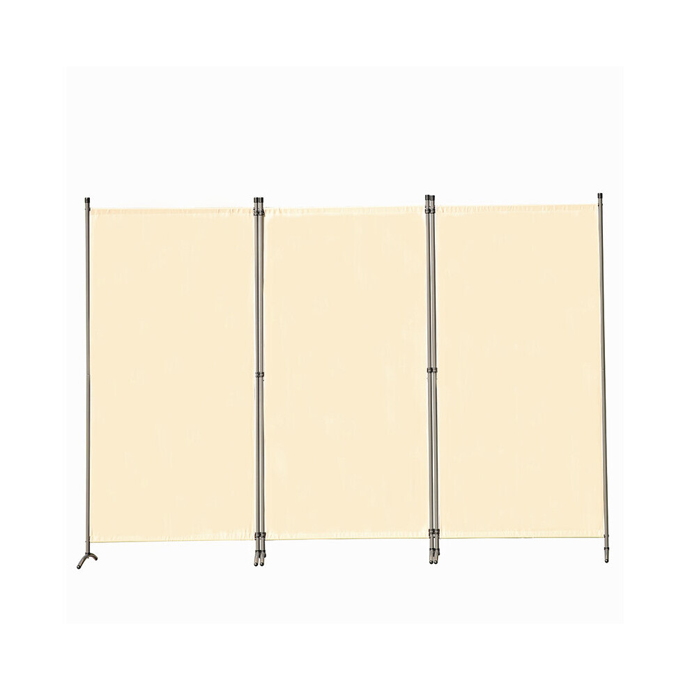 (Beige, 3 Panels) Angel Living Room Divider Privacy Screens-image-OPC-P68ZG6Q-NEW
