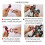 (Red) 360° Rotatable Phone Holder Handlebar Support Mount Bracket 3