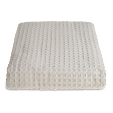 (Taupe, Double - 225 x 250cm) Allure Hotel Sedona Waffle Throw Blanket