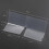 Face Mask Holder Portable Mask Keeper Storage Folder Clip Clear Without Mask 4
