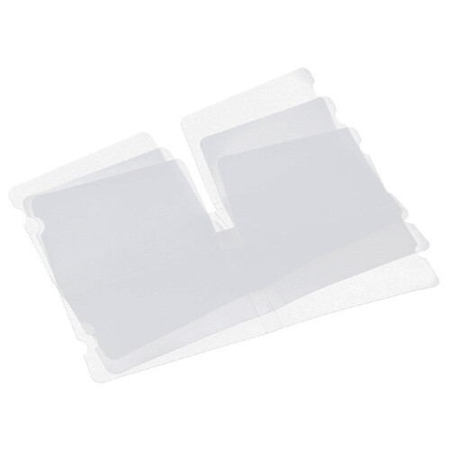 Face Mask Holder Portable Mask Keeper Storage Folder Clip Clear Without Mask 1
