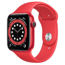Apple Watch Series 6 GPS 44mm (PRODUCT) RED Aluminum Case with RED Sport Band