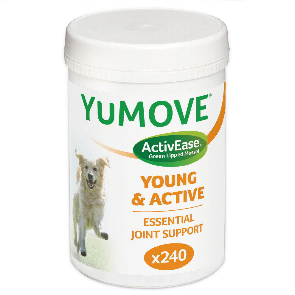 Yumove Lintbells Active Dog Joint Supplement Tablets - Supports Joints
